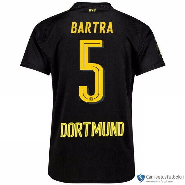 Camiseta Borussia Dortmund Segunda equipo Bartra 2017-18